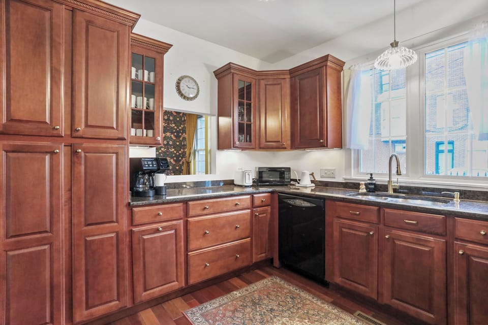 Fully stocked and equipped Kitchen