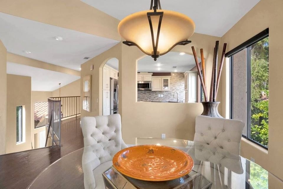 View from dining room