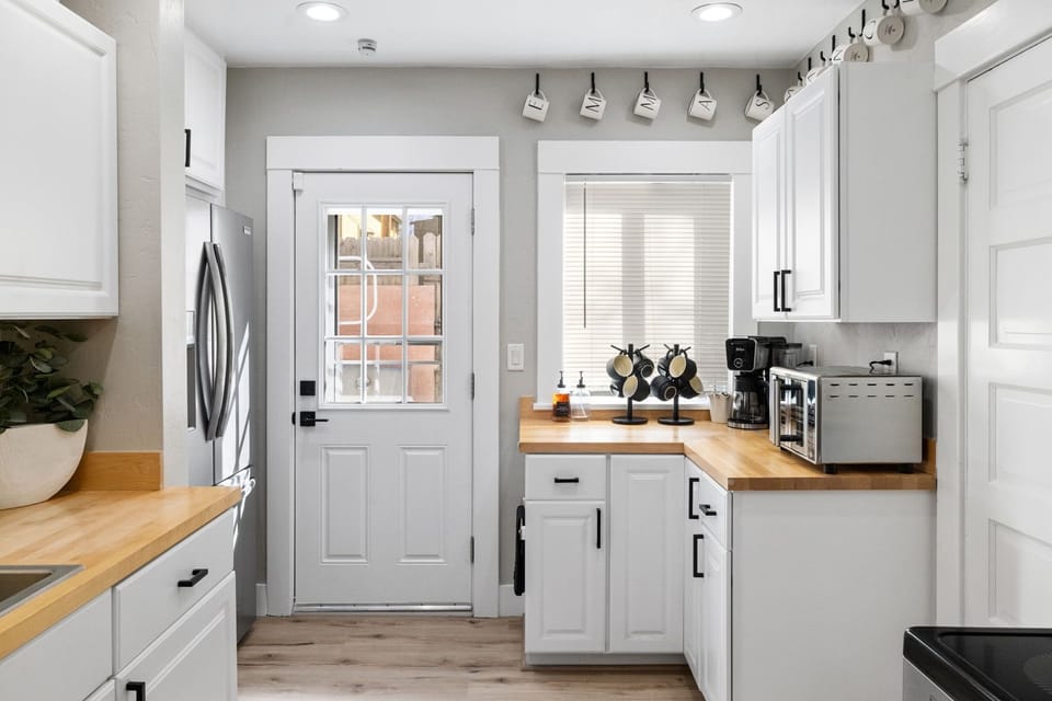 A stylish coffee bar with premium essentials, perfect for starting your mornings right.