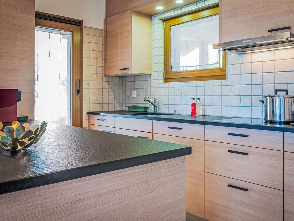Countertop, Cabinetry, Kitchen, Flooring, Interior Design, Wood, Furniture, Drawer, Floor, Cupboard
