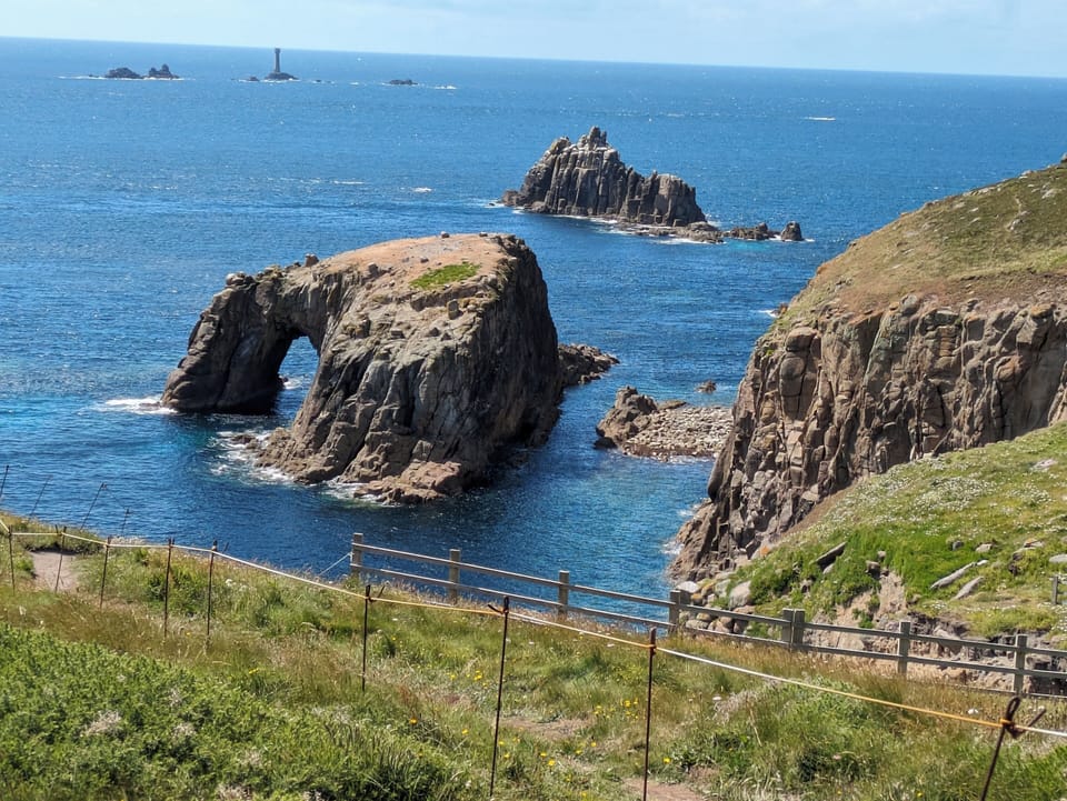 Walk near Land's End, just 20 minutes drive 