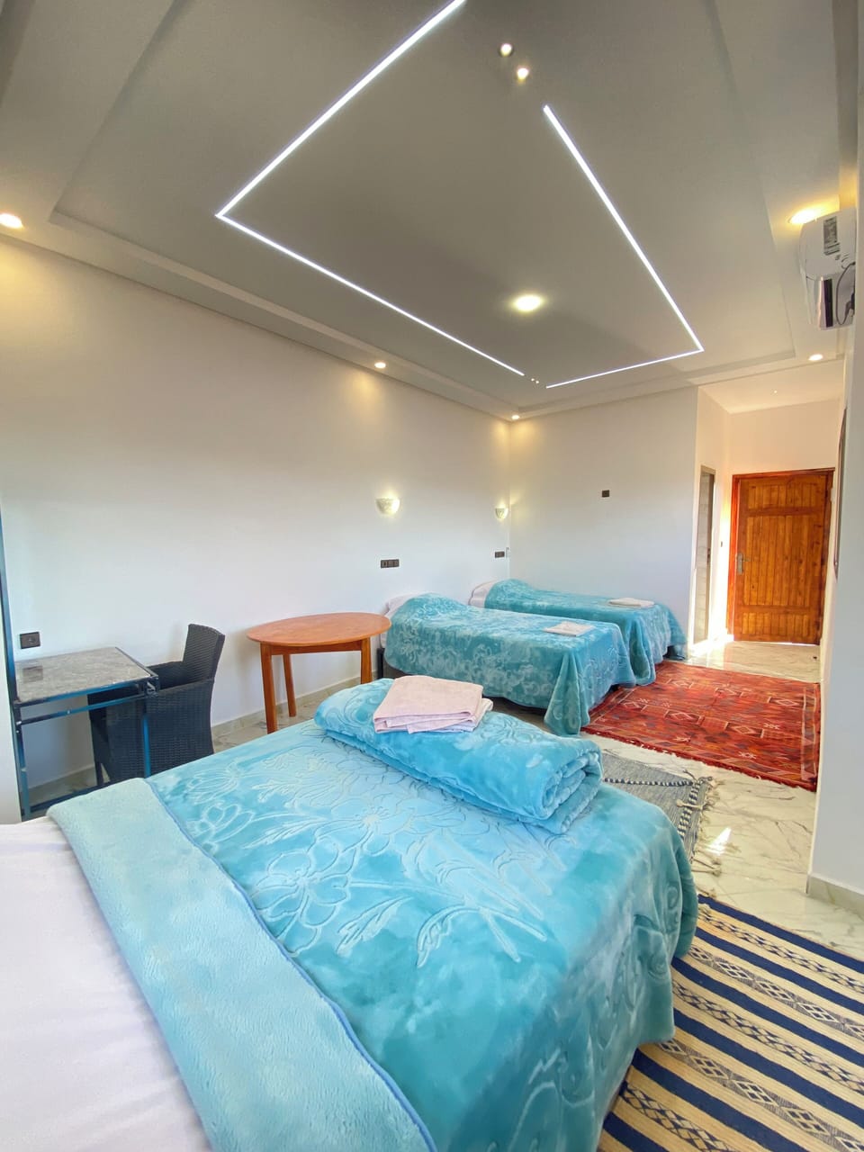 Select Comfort beds, in-room safe, individually decorated