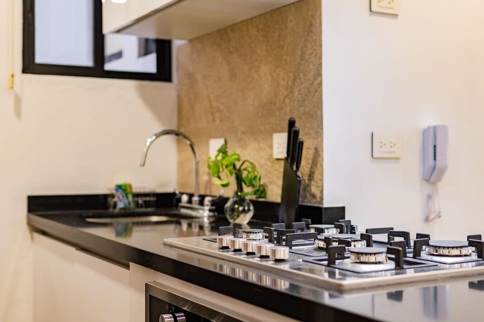 Craft quick meals with ease in your own functional kitchen.