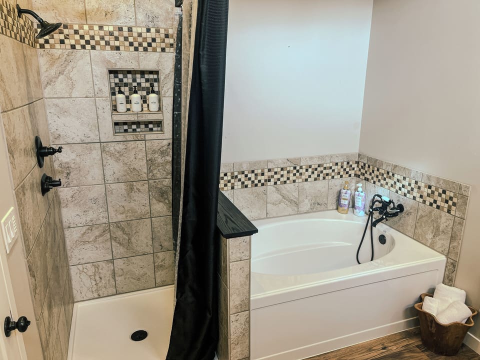 Bathtub and shower