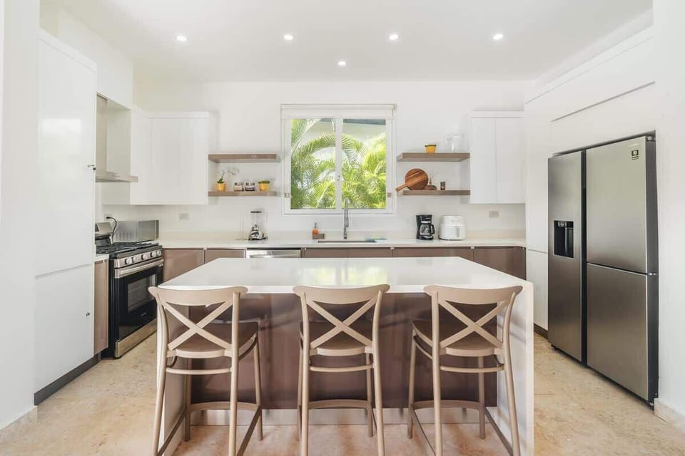 Modern kitchen designed for crafting delicious local dishes!
