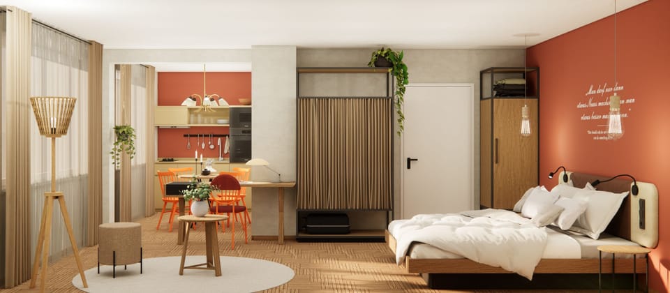 Comfort Studio | Premium bedding, pillowtop beds, minibar, in-room safe
