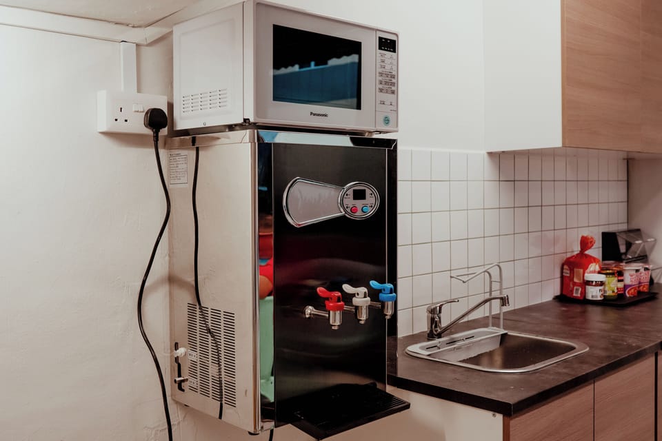 Free daily self-serve breakfast