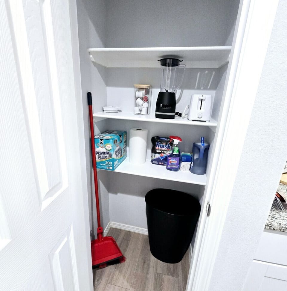 Clean, modern, and stocked with essentials.