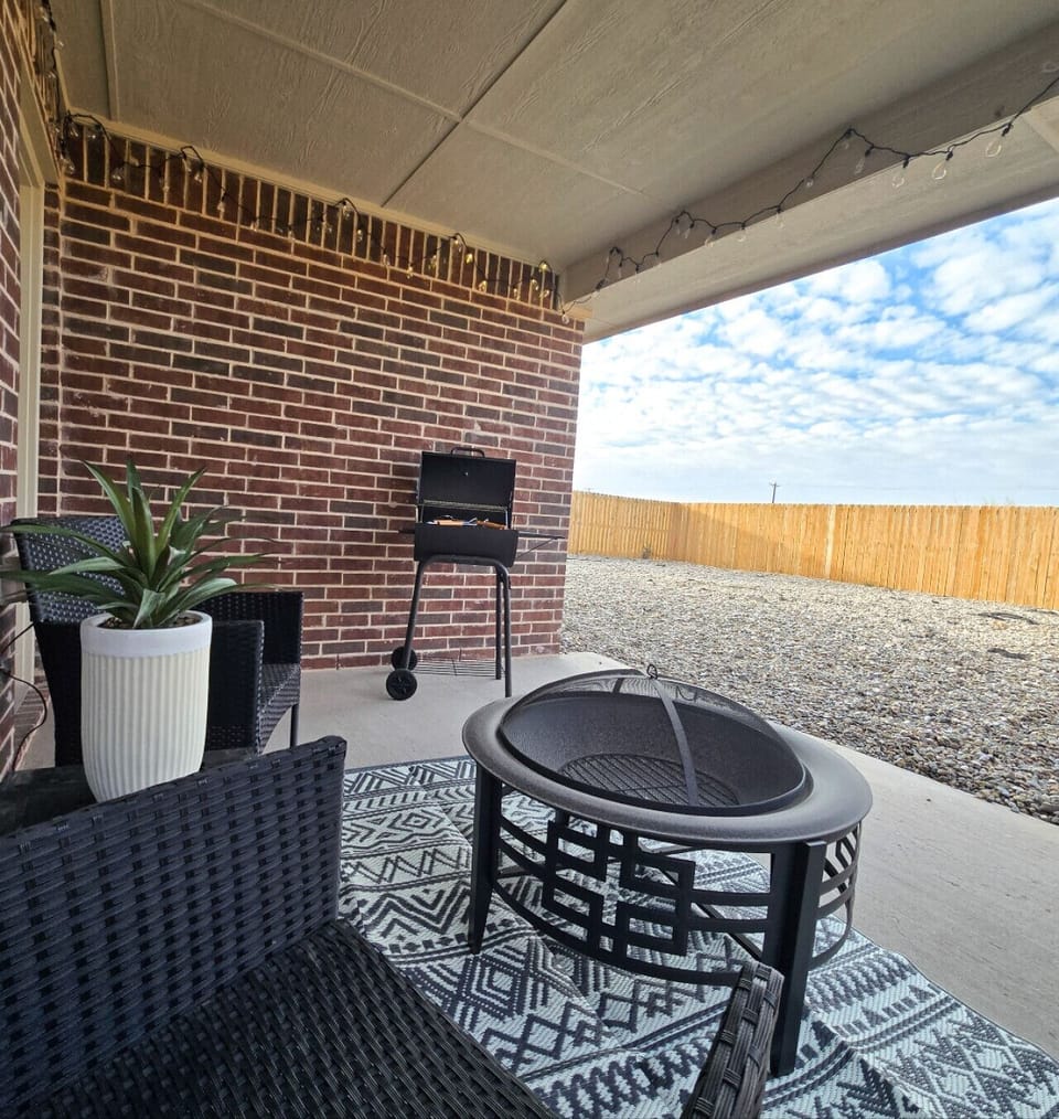 The perfect spot for BBQs, firepit nights, or just relaxing.