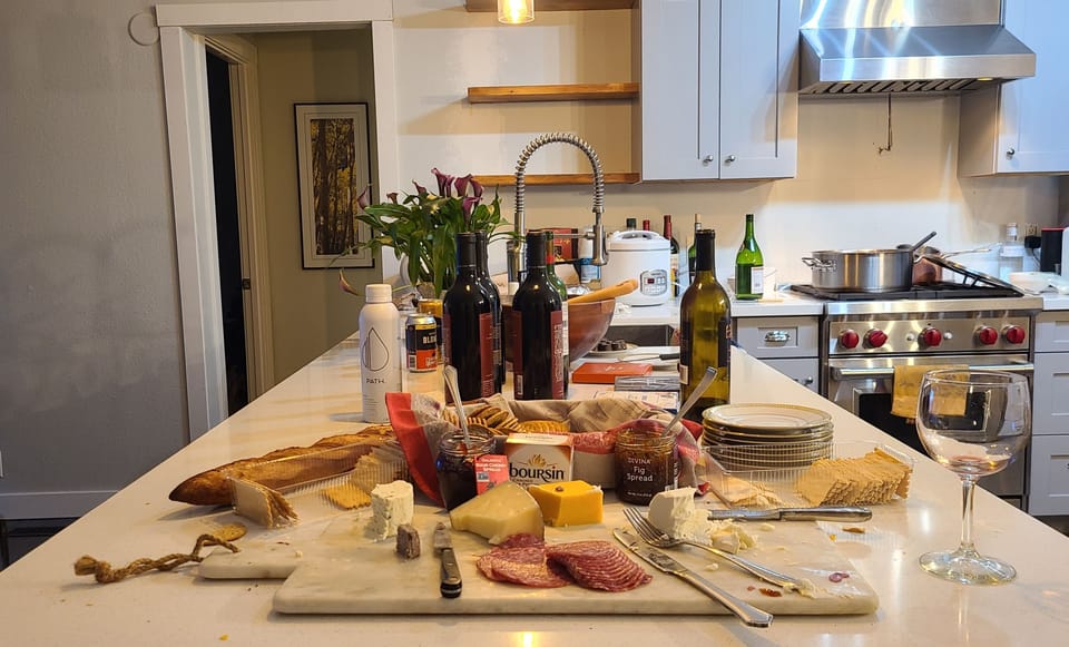 Kitchen spread
