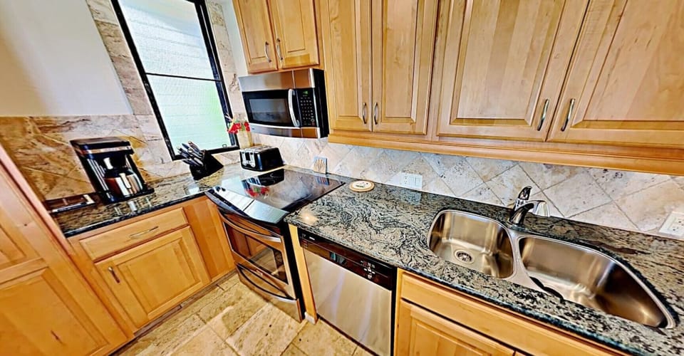 View of the kitchen