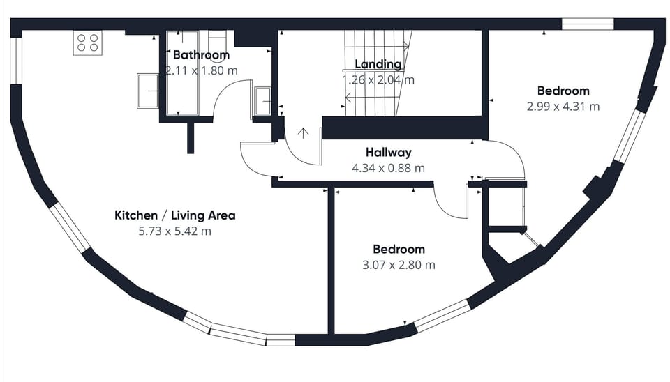 House | 2 bedrooms