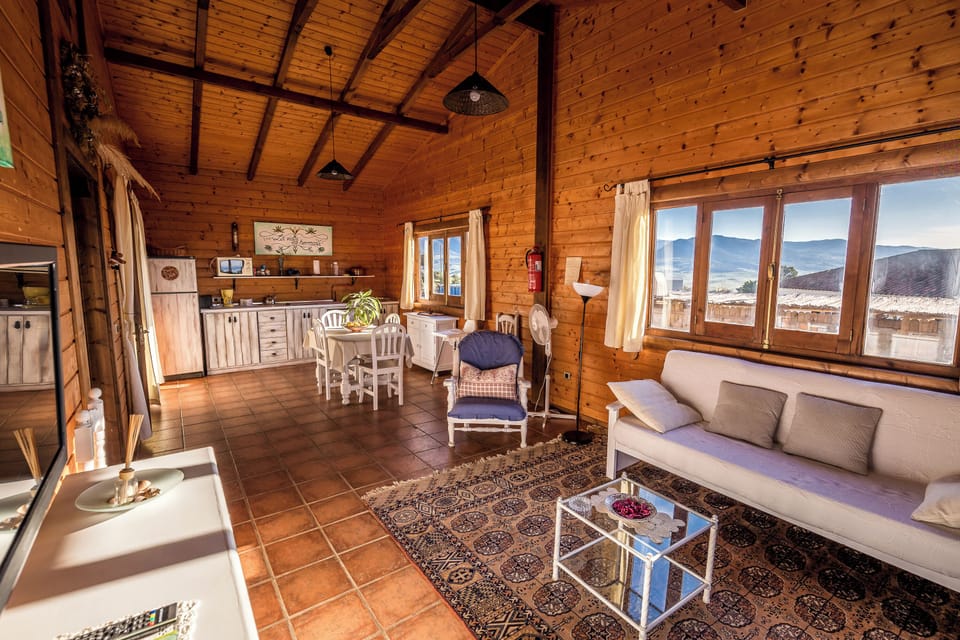 Family Cabin, Sea View | Private kitchen | Fridge, microwave, stovetop, highchair