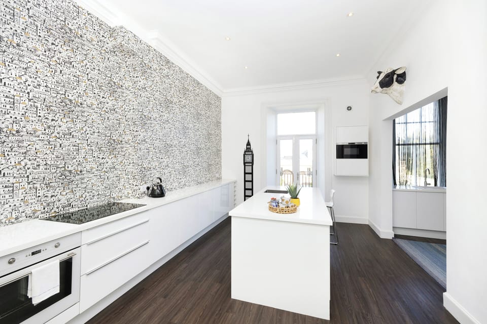 Comfort Apartment, City View | Private kitchen | Coffee/tea maker, electric kettle, toaster