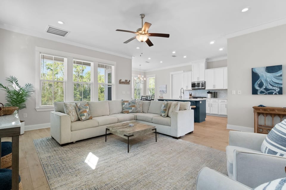 House, Multiple Beds (Bama Breeze at Summer Salt) | Living area | TV