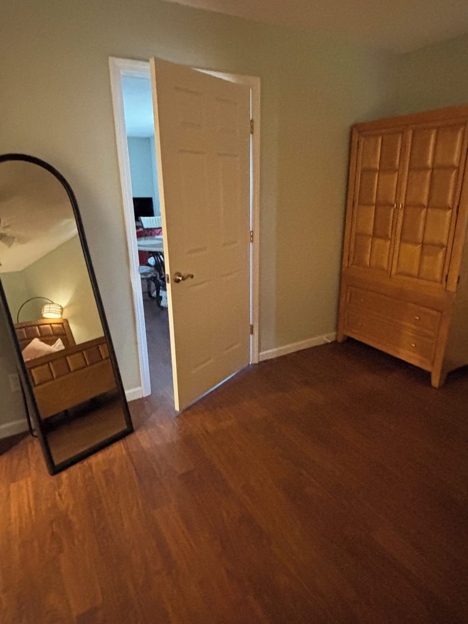 More storage in master bedroom