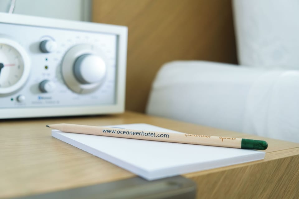 Premium bedding, pillowtop beds, blackout drapes, soundproofing