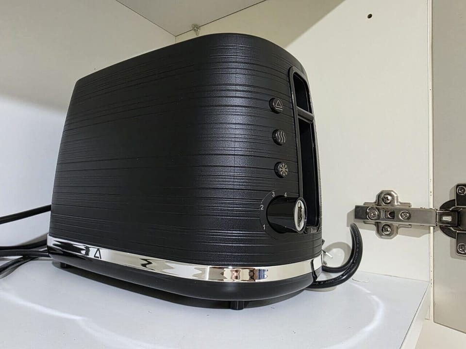 Toaster Provided
