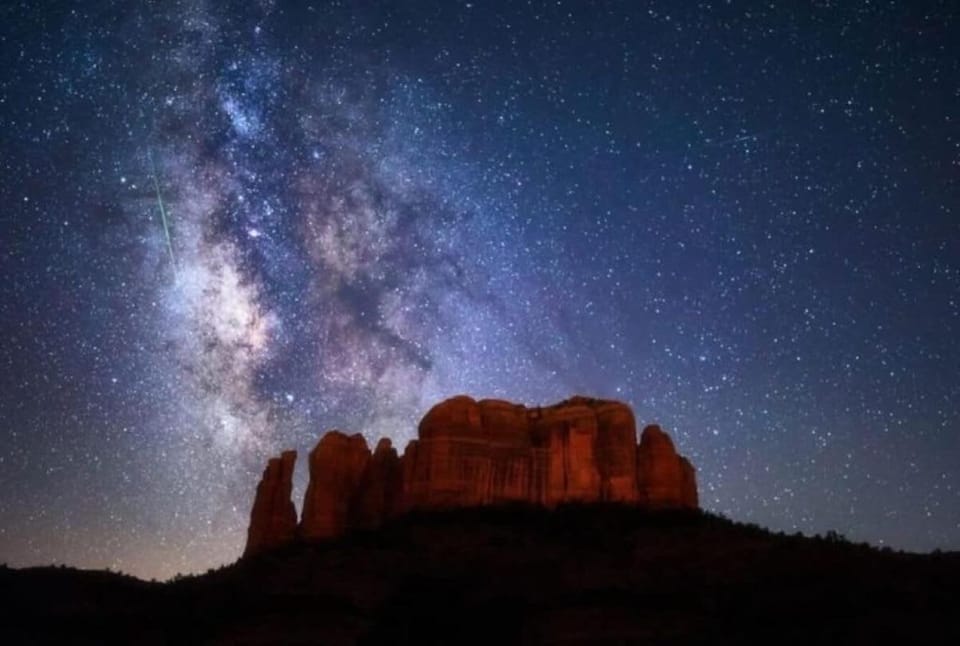 Experience one of Sedona's most magical attractions, Sedona's renowned dark skies.