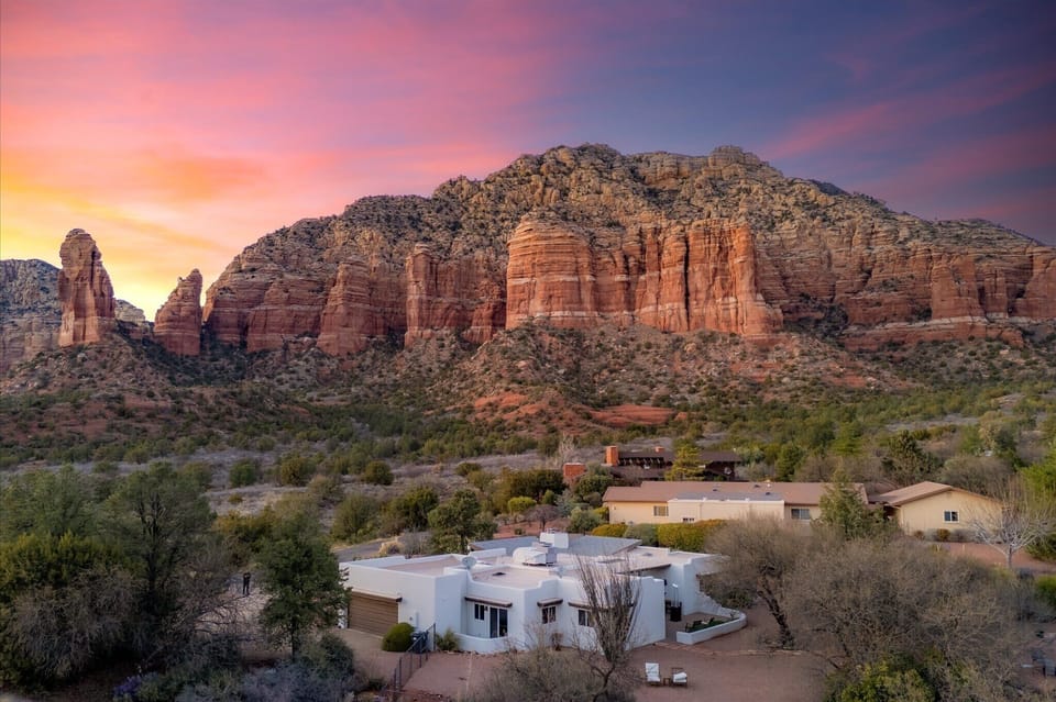 Wake up to magical Sedona red rocks! Unforgettable views from your home.