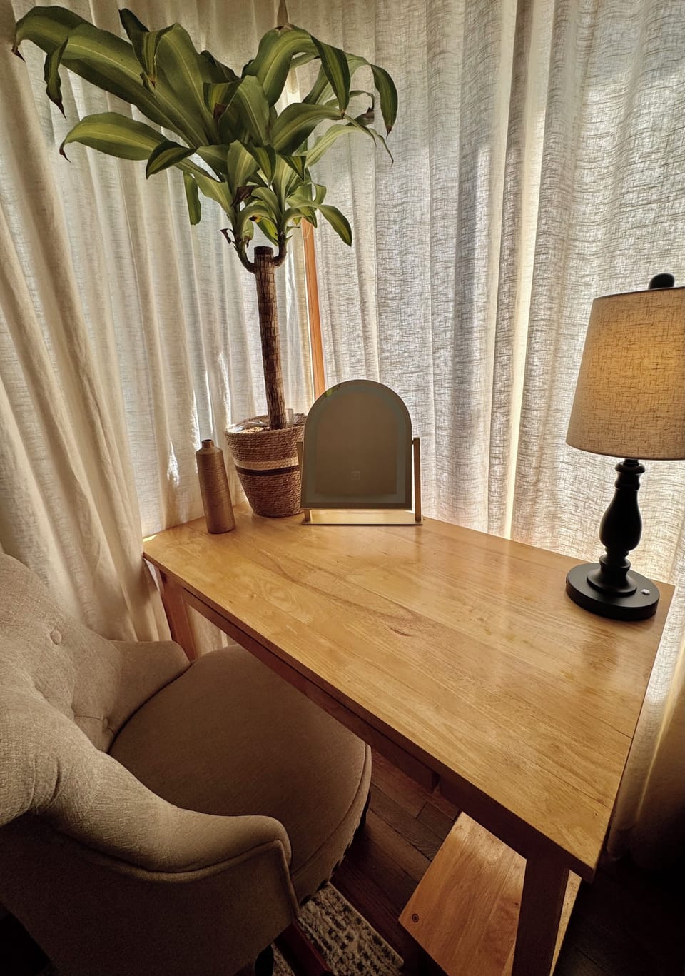 Second bedroom workspace