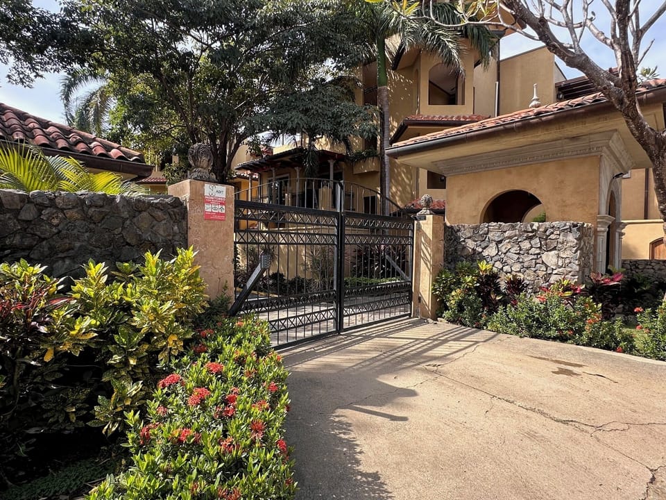 Front Gate. Secure Parking Area.