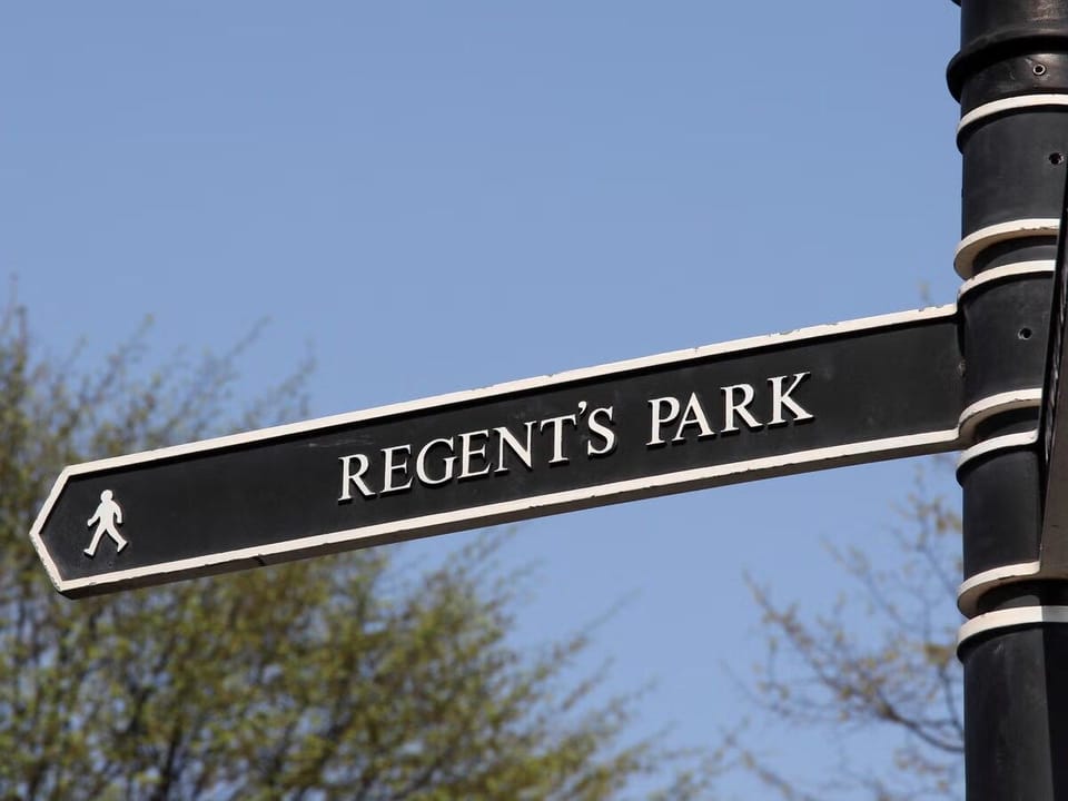 Regent’s Park is just a short walk away!