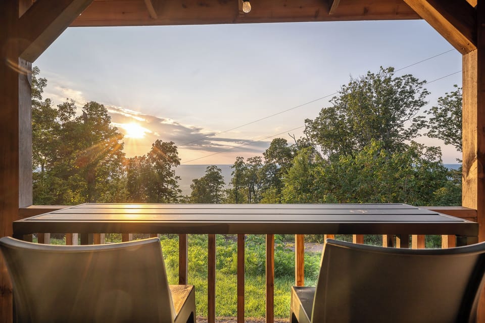 Imagine this being your sunset view!