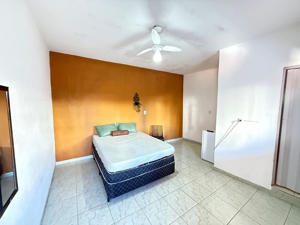 1 bedroom, laptop workspace, blackout drapes, iron/ironing board