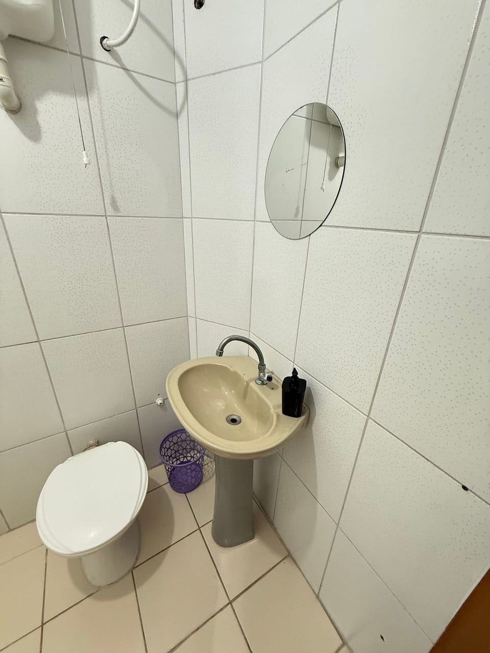 Shower, hair dryer