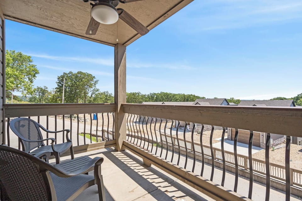 Private, Covered Balcony