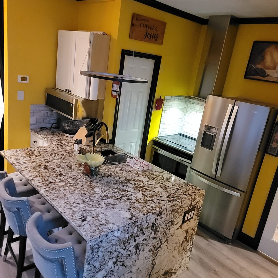 Open 360 view of Kitchen on 2nd level studio