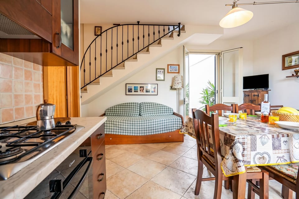 Kitchen and dining area