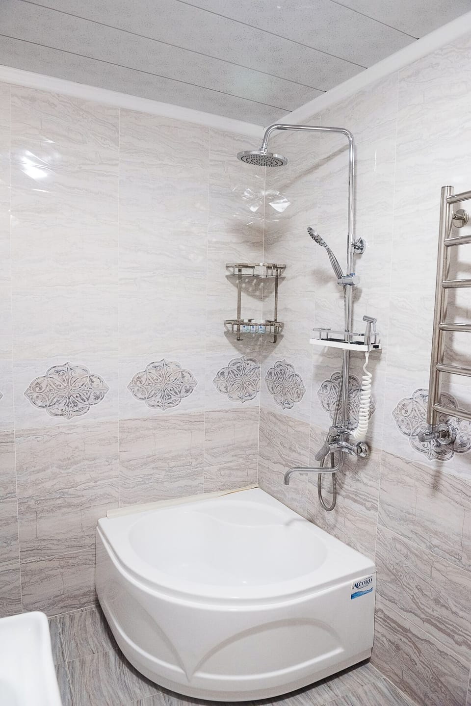 Classic Triple Room, City View | Bathroom | Hair dryer, slippers, towels, soap