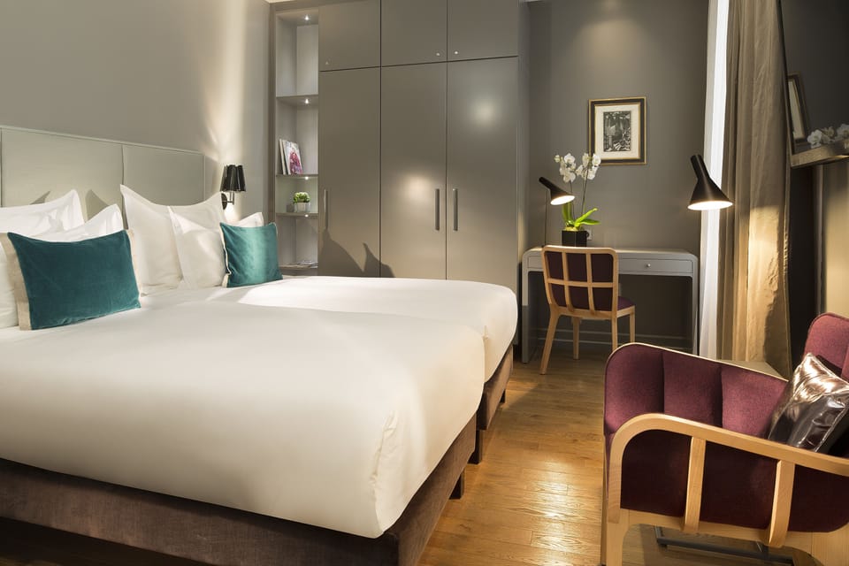 Executive Room | Egyptian cotton sheets, premium bedding, minibar, in-room safe