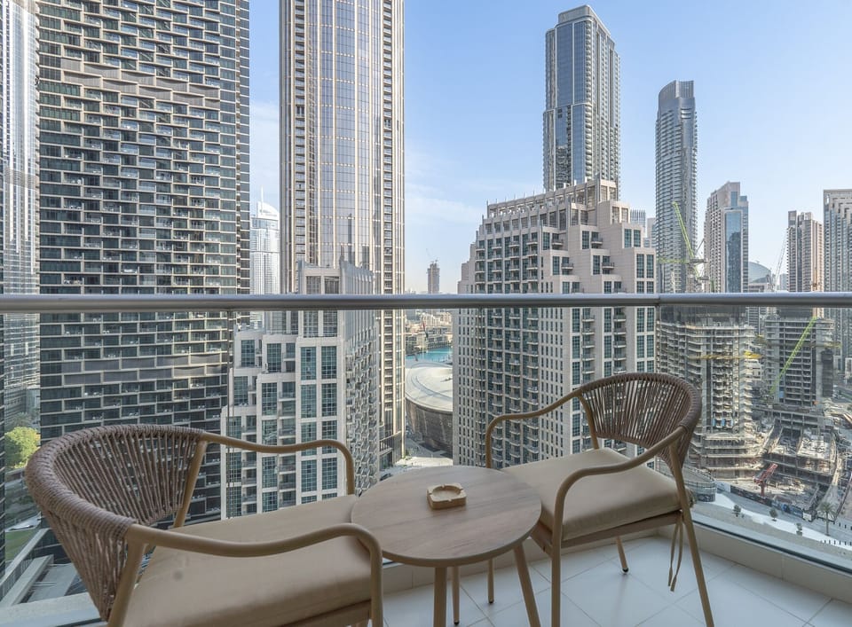 Luxury Apartment, City View | Balcony