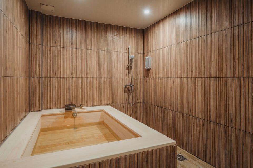 Honeymoon Double Room | Bathroom | Free toiletries, hair dryer, bathrobes, slippers