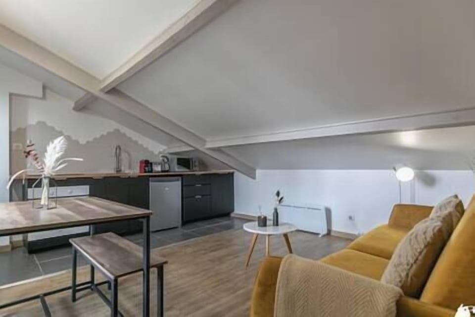 Salon avec coin repas