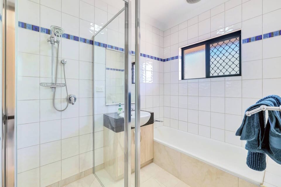 Clean lines, fresh towels, and everything you need.