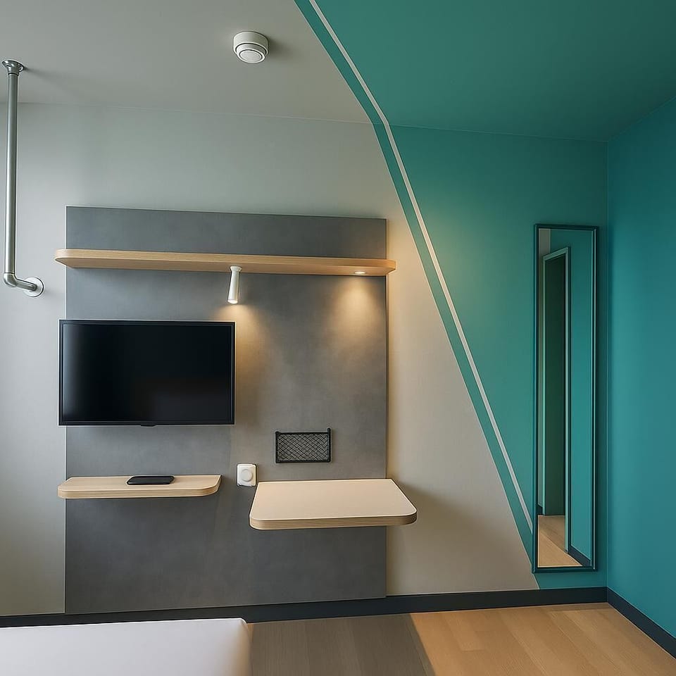 Standard Double Room, Multiple Beds | Premium bedding, Select Comfort beds, desk, laptop workspace