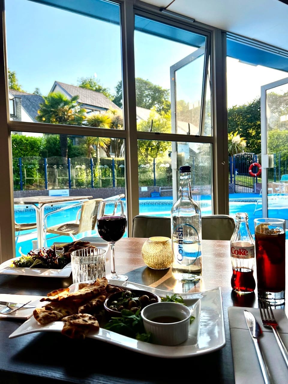 On site restaurant Hart of The Valley