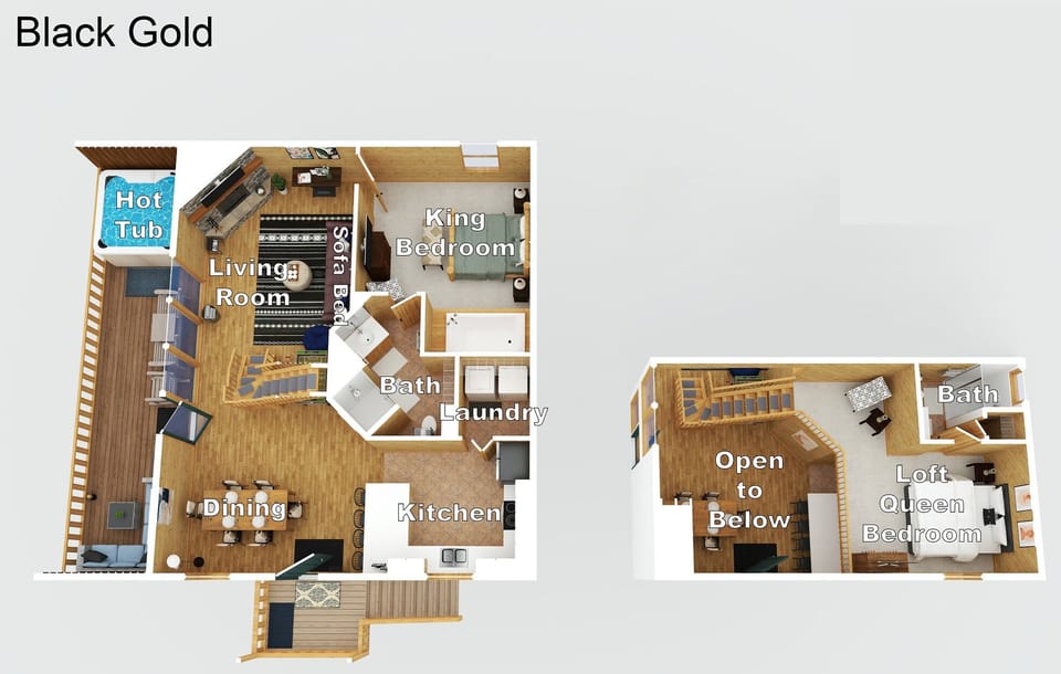 Black Gold Floor Plan