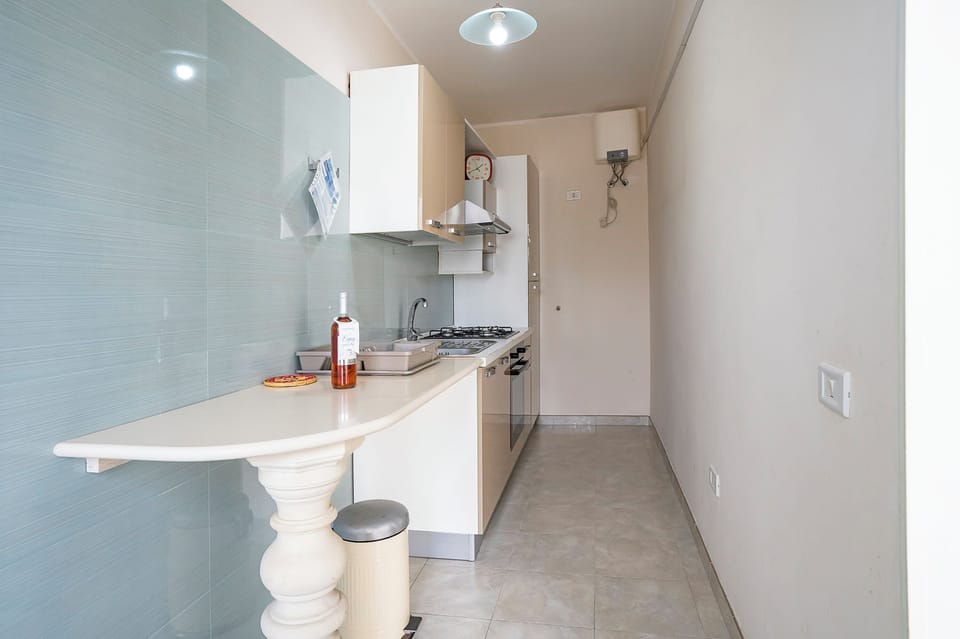 Family Apartment, 2 Bedrooms, Balcony (Riva Di Mare Apartment Near The Sea) | Private kitchen