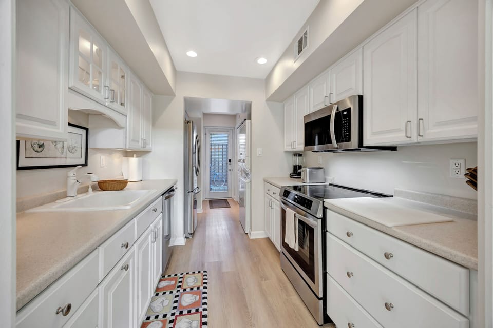Fully equipped kitchen