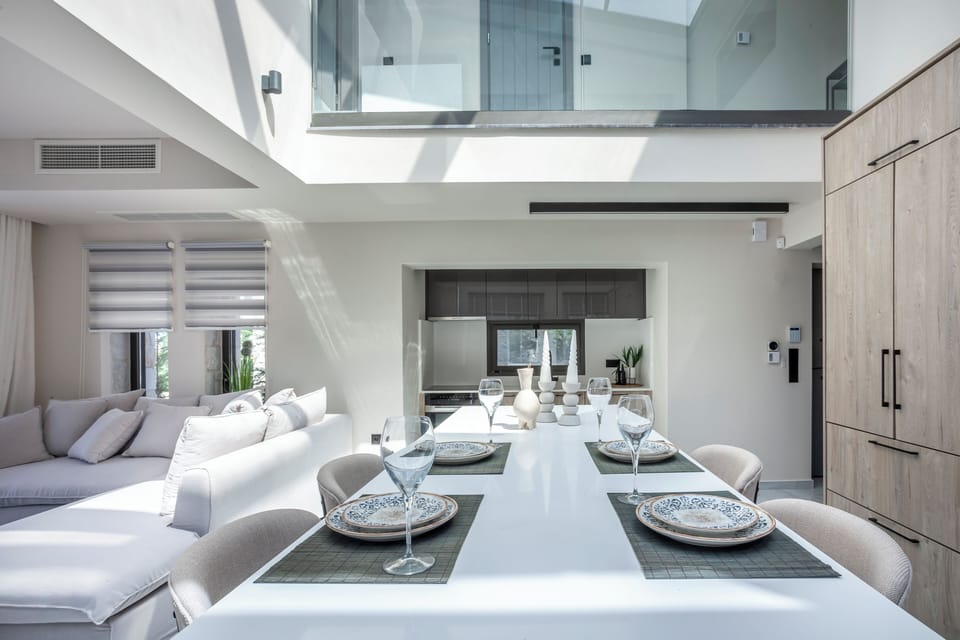 Eternity Blue Exclusive Villa with Private Heated Pool | Private kitchen | Fridge, microwave, oven, stovetop