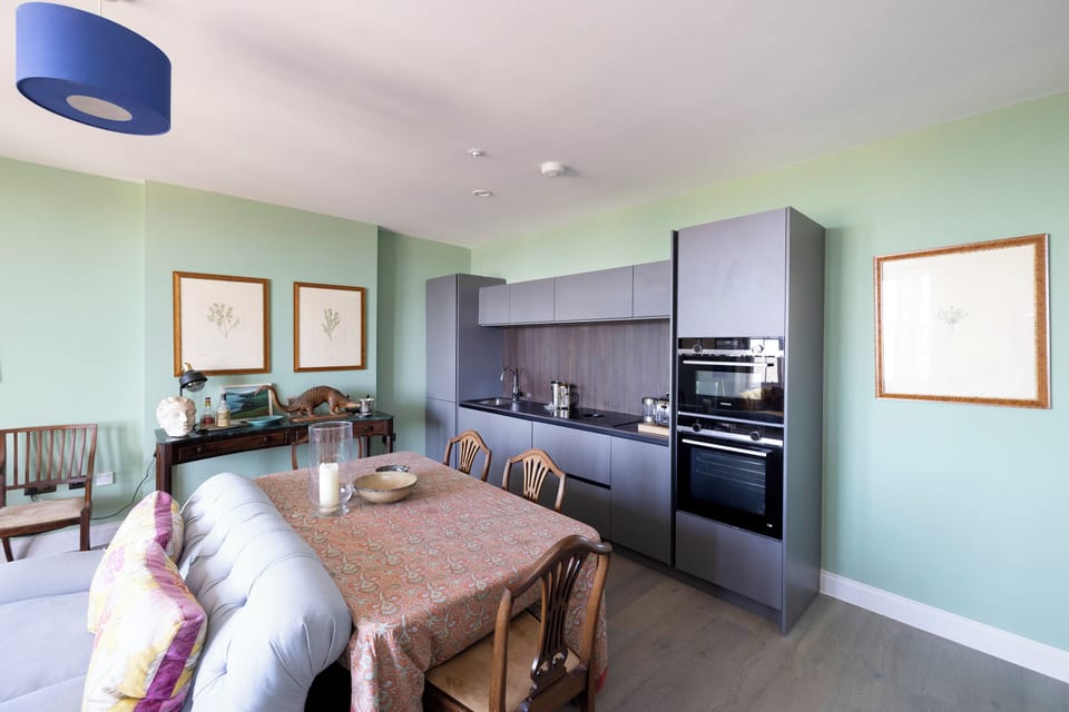 Classic Apartment, City View | Private kitchen | Coffee/tea maker, electric kettle