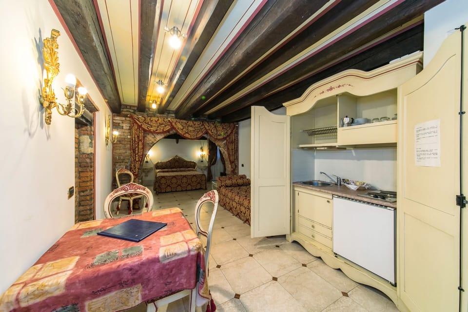 Suite, Annex Building | Private kitchen | Fridge