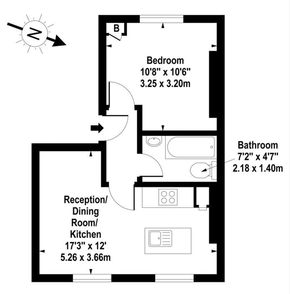House | 1 bedroom, Internet