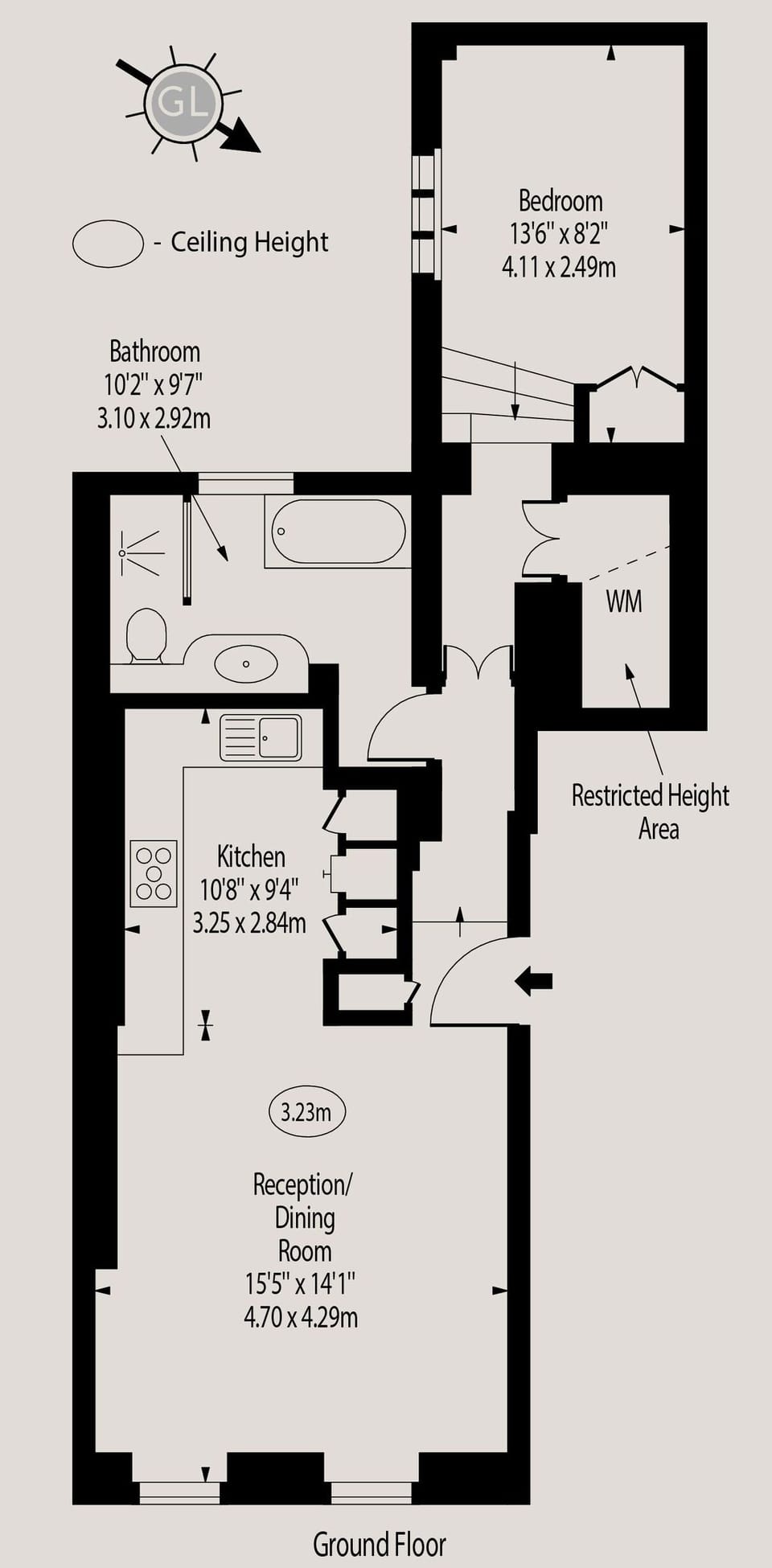 House | 1 bedroom, high-speed internet