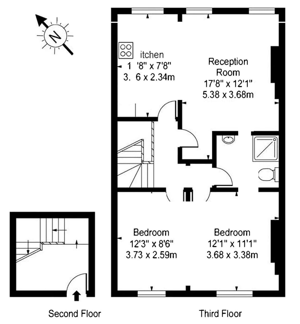 House | 2 bedrooms, Internet